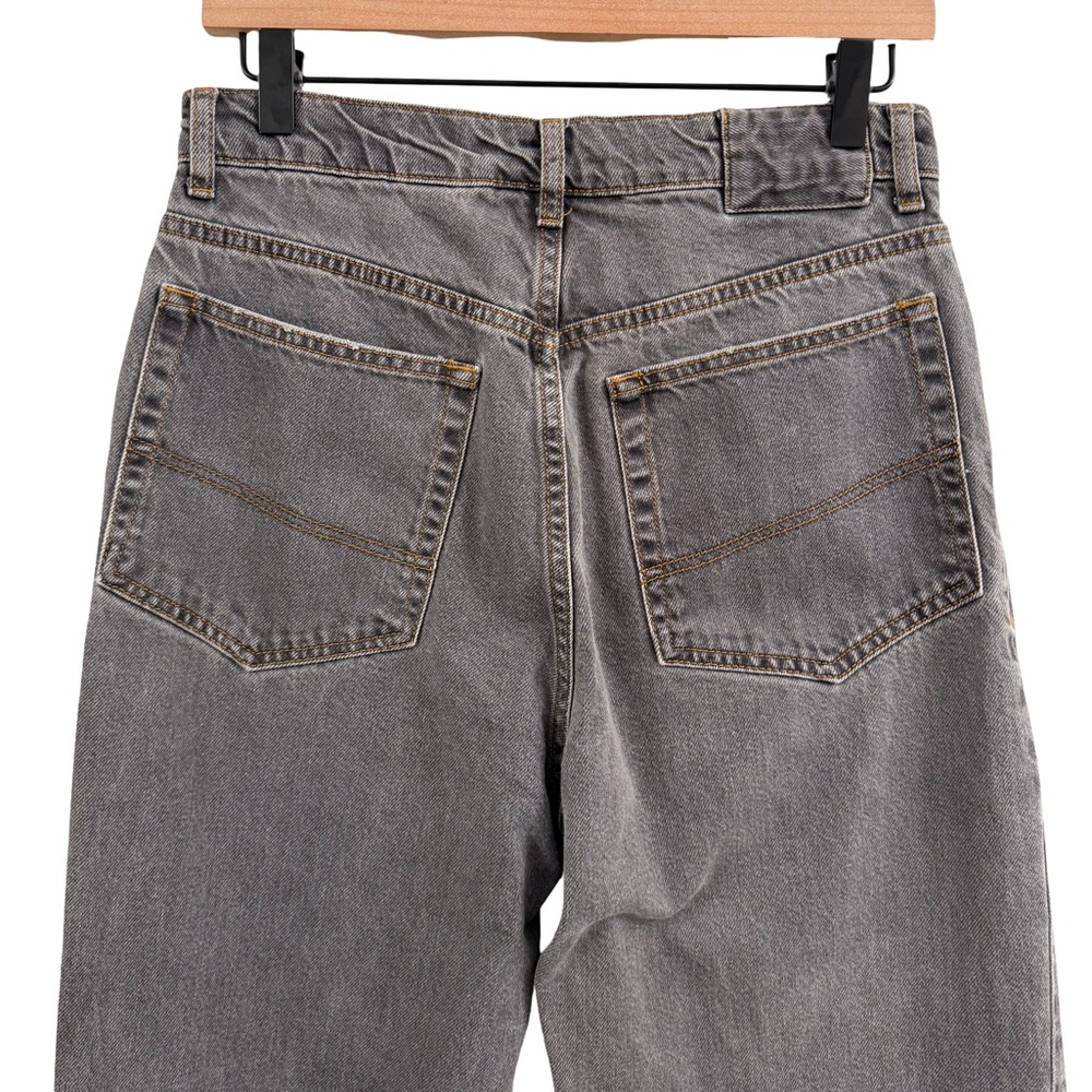 Men's Gray Straight Jeans - Picture 4 of 10
